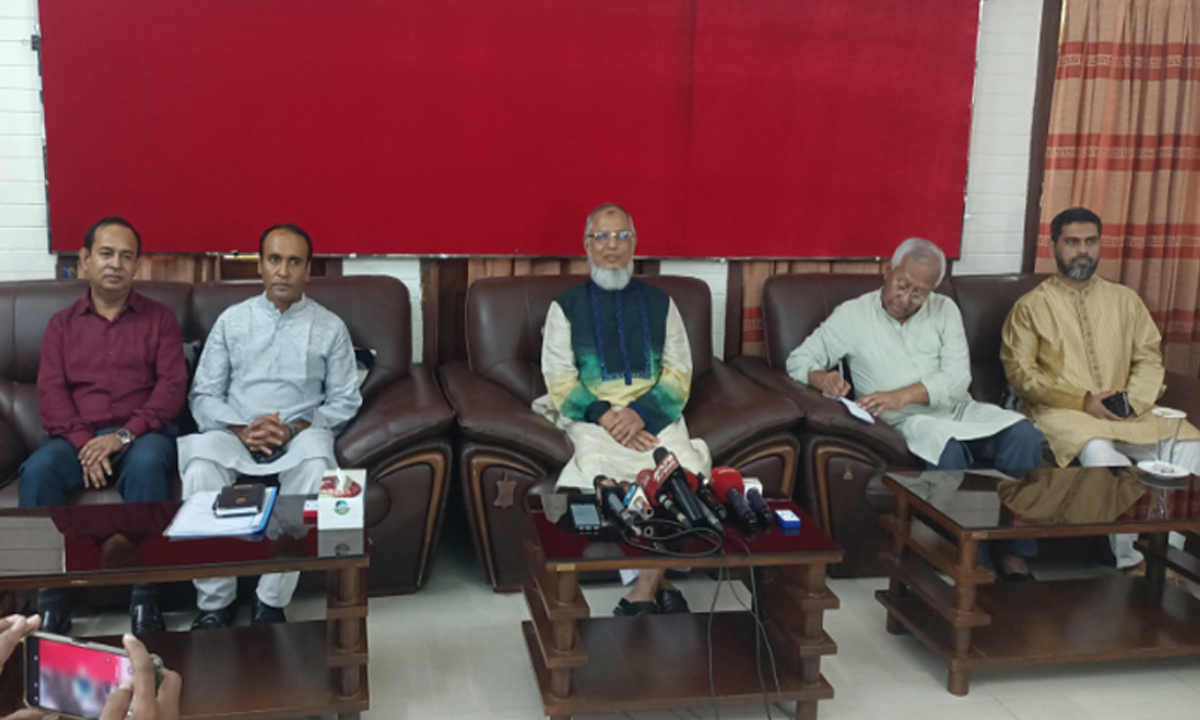 মতবিনিময় সভায় মো. আনোয়ারুল ইসলাম। ছবি- সংগৃহীত