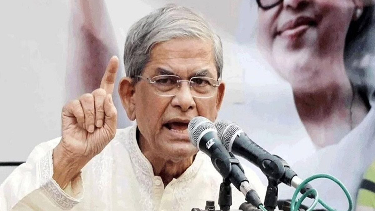 মির্জা ফখরুল ইসলাম আলমগীর।      ছবি- সংগৃহীত