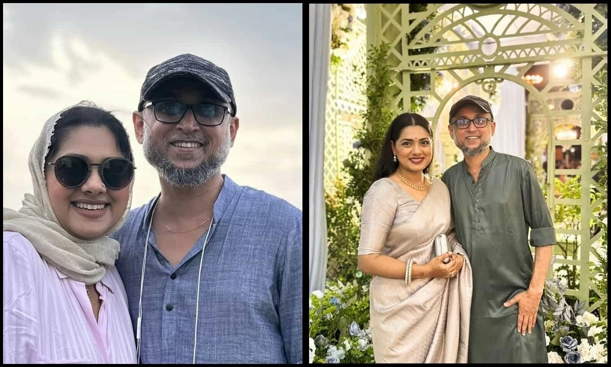 মোস্তফা সরয়ার ফারুকী ও নুসরাত ইমরোজ তিশা। ছবি- সংগৃহীত