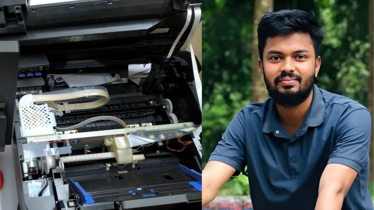 অভিযুক্ত ছাত্রদল নেতা সাজ্জাদ হোসেন ও ভাঙচুর হওয়া সরজ্জাম