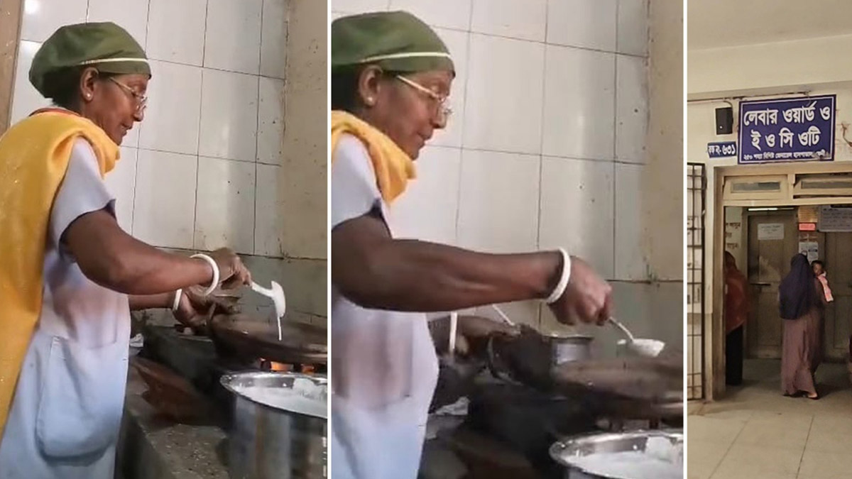 অপারেশন থিয়েটার ব্যবহার করা হচ্ছে রান্নাঘর ও বিশ্রামকক্ষ হিসেবে।  ছবি : সংগৃহীত