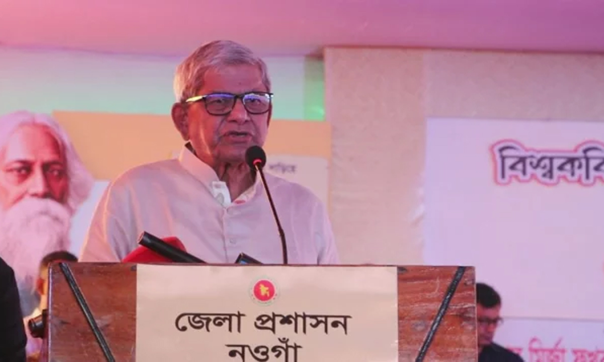 মির্জা ফখরুল ইসলাম আলমগীর। ছবি : রূপালী বাংলাদেশ