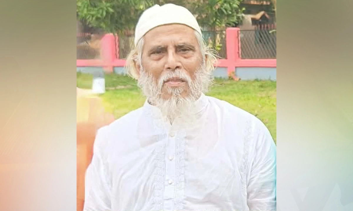 জাতীয় শ্রেষ্ঠ পুরস্কারপ্রাপ্ত শিক্ষক তাজুল ইসলাম। ছবি : রূপালী বাংলাদেশ
