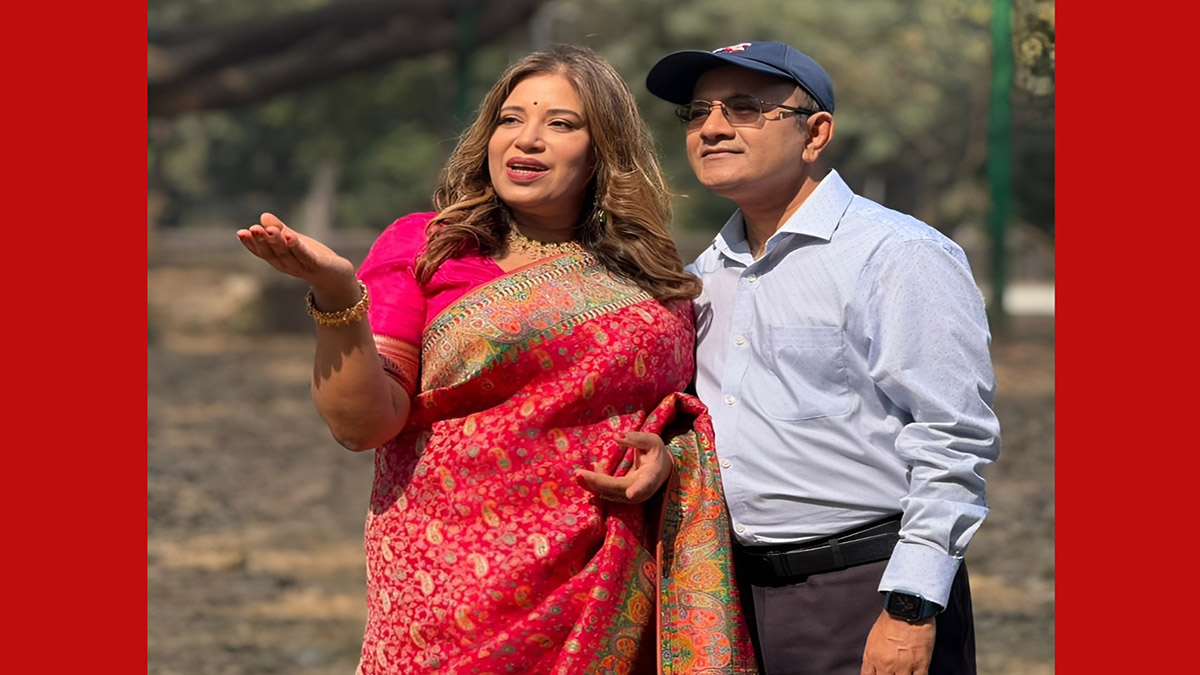 গানের ভিডিওতে মডেল হয়েছেন স্বামী-স্ত্রী দুজনেই। ছবি : সংগৃহীত