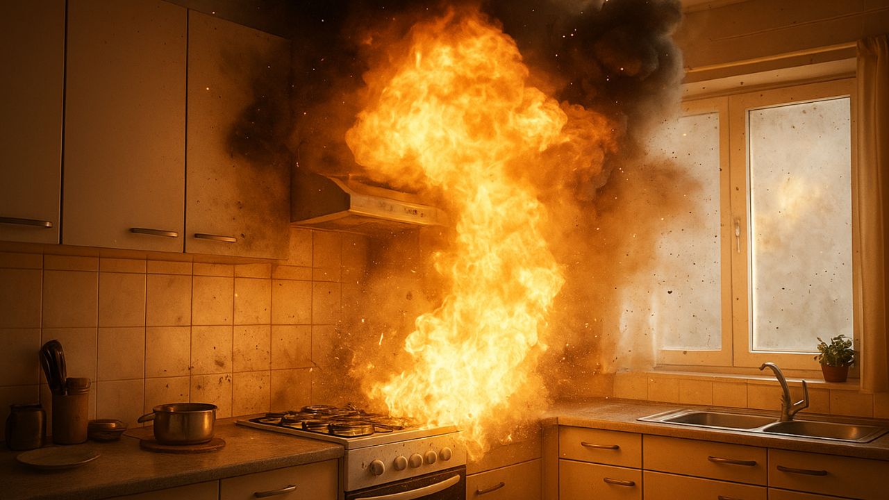 রাজধানীতে গ্যাস লিকেজ থেকে বিস্ফোরণ, একই পরিবারের ৬ জন দগ্ধ