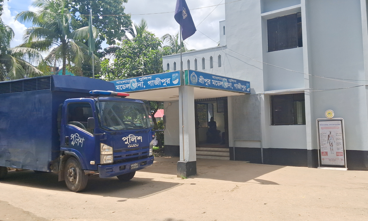শ্রীপুর থানা। ছবি- সংগৃহীত
