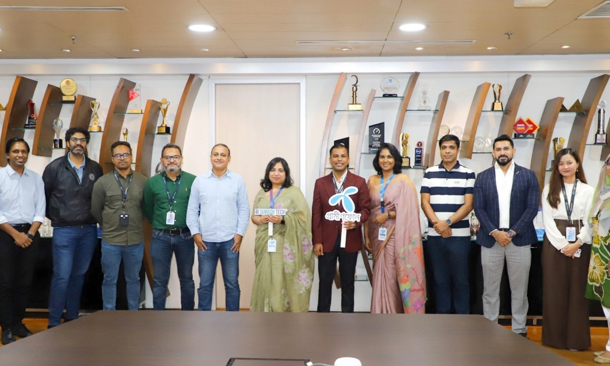 বসুন্ধরার জিপি হাউসে সম্প্রতি একটি চুক্তি স্বাক্ষরিত হয়েছে। ছবি- রূপালী বাংলাদেশ
