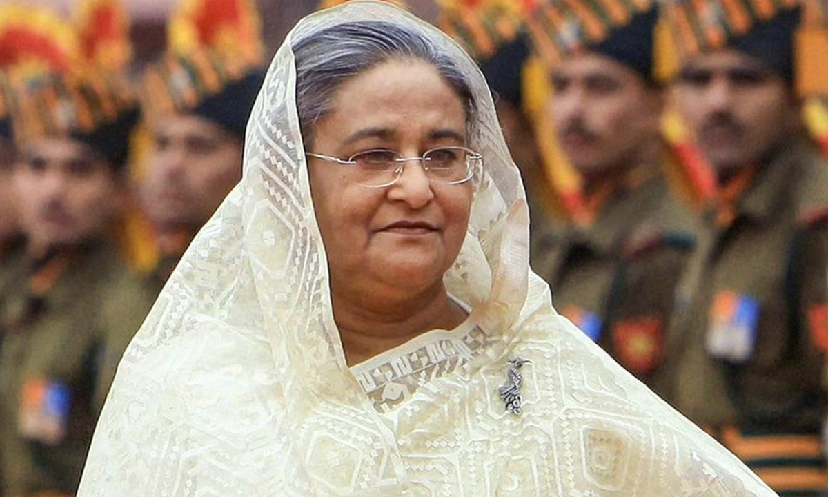ক্ষমতাচ্যুত প্রধানমন্ত্রী শেখ হাসিনা। ছবি- সংগৃহীত
