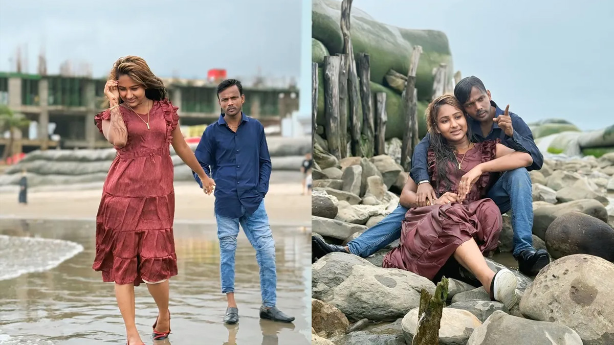 হিরো আলম ও রিয়ামনি। ছবি - সংগৃহীত