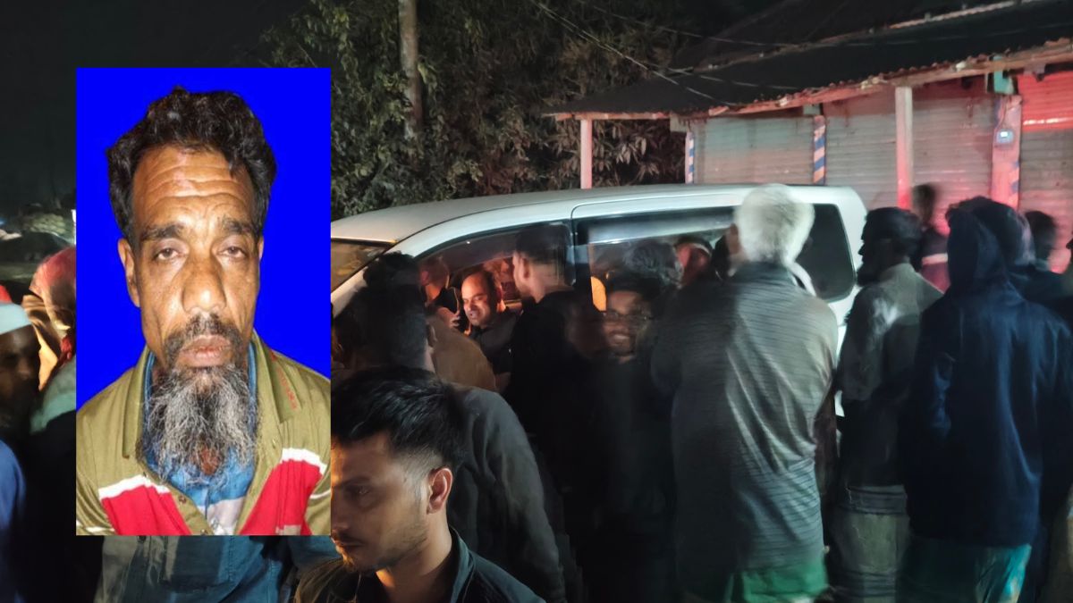 গৌরীপুর থেকে গ্রেপ্তার হযরত আলী। ছবি : রূপালী বাংলাদেশ