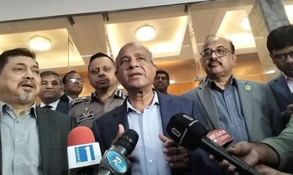 স্বরাষ্ট্র উপদেষ্টা লেফটেন্যান্ট জেনারেল (অব.) মো. জাহাঙ্গীর আলম চৌধুরী। ছবি- সংগৃহীত