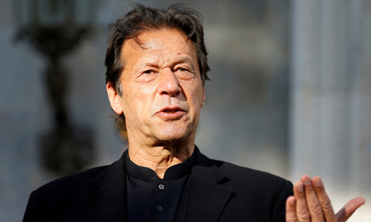 পাকিস্তানের সাবেক প্রধানমন্ত্রী ইমরান খান। ছবি- সংগৃহীত