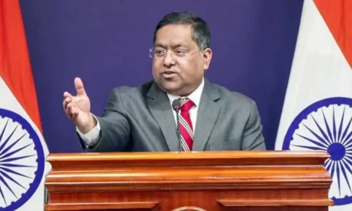 ভারতের পররাষ্ট্র মন্ত্রণালয়ের (এমইএ) মুখপাত্র রণধীর জয়সওয়াল। ছবি: সংগৃহীত