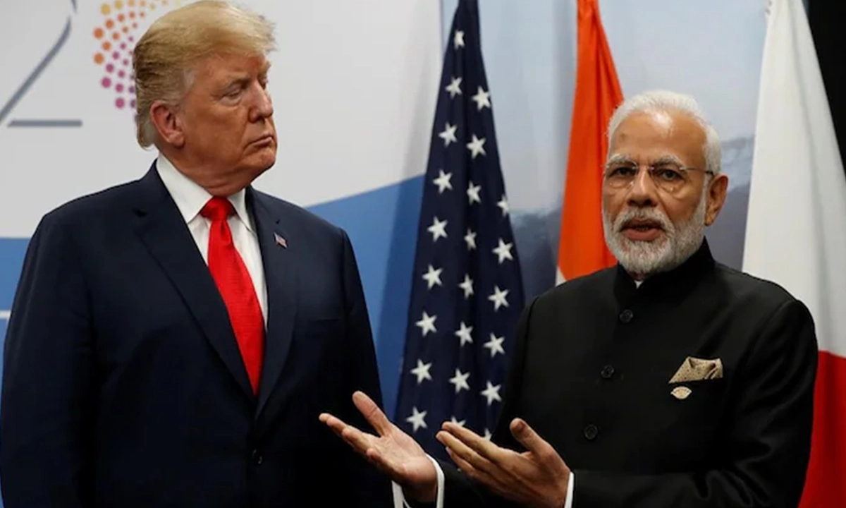 মার্কিন প্রেসিডেন্ট ডোনাল্ড ট্রাম্প ও ভারতের প্রধানমন্ত্রী নরেন্দ্র মোদী। ছবি- সংগৃহীত