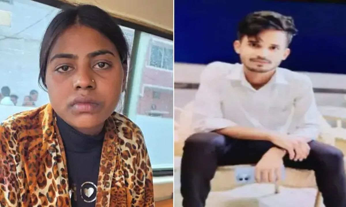 রোশনি সূর্যবংশী (২২) ও নিহত কমতা প্রসাদ সূর্যবংশী (২৫)। ছবি : সংগৃহীত