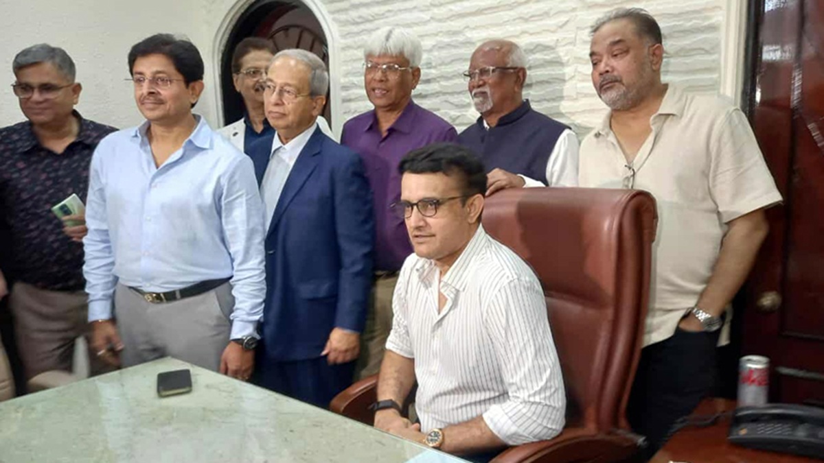 ক্রিকেট অ্যাসোসিয়েশন অফ বেঙ্গলের সভাপতি হলেন সৌরভ গাঙ্গুলী। ছবি- সংগৃহীত