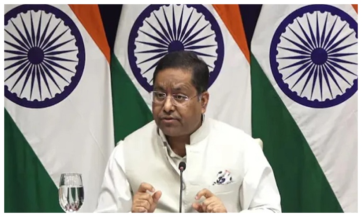 ভারতের পররাষ্ট্র মন্ত্রণালয়ের মুখপাত্র রণধীর জয়সওয়াল। ছবি - সংগৃহীত