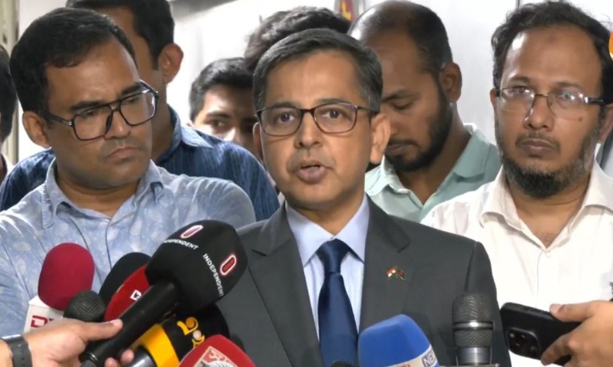 ভারতীয় হাইকমিশনার প্রণয় ভার্মা। ছবি- সংগৃহীত