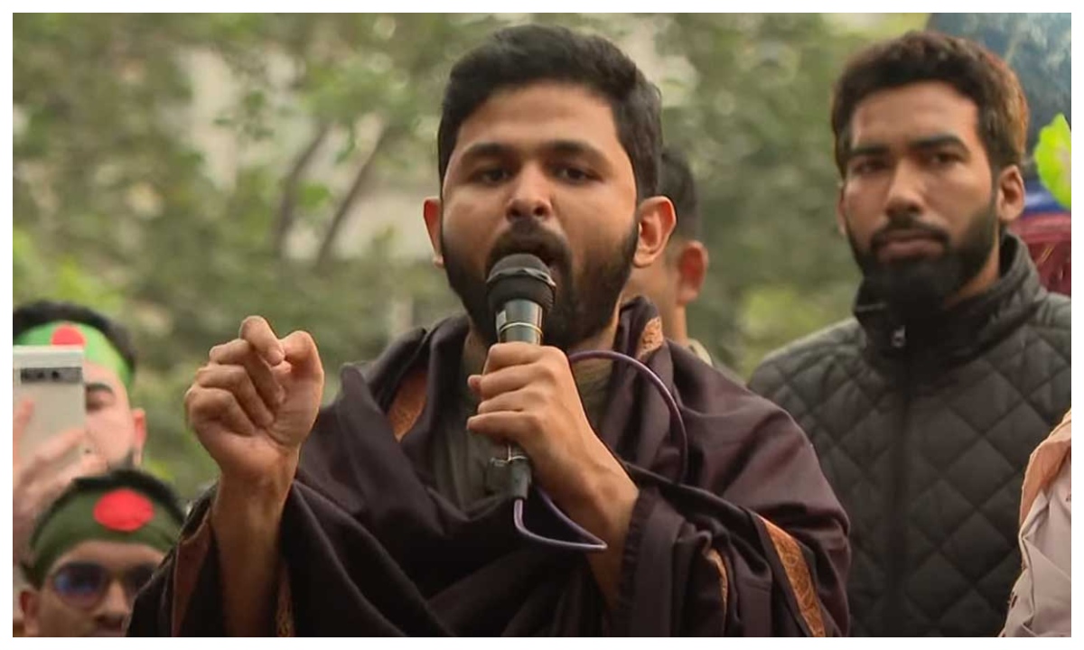 ইনকিলাব মঞ্চের সদস্য সচিব আব্দুল্লাহ আল জাবের। ছবি- সংগৃহীত
