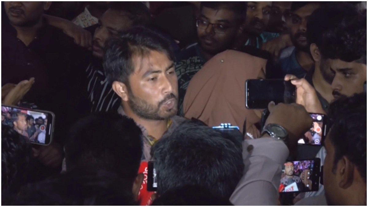 জাকসুর নবনির্বাচিত সহ-সভাপতি (ভিপি) আব্দুর রশিদ জিতু।  ছবি- সংগৃহীত
