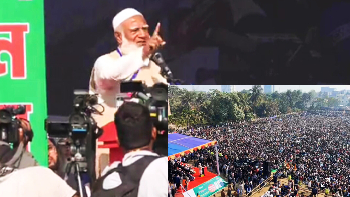 জামায়াতে ইসলামীর আমির ডা. শফিকুর রহমান। ছবি : রূপালী বাংলাদেশ