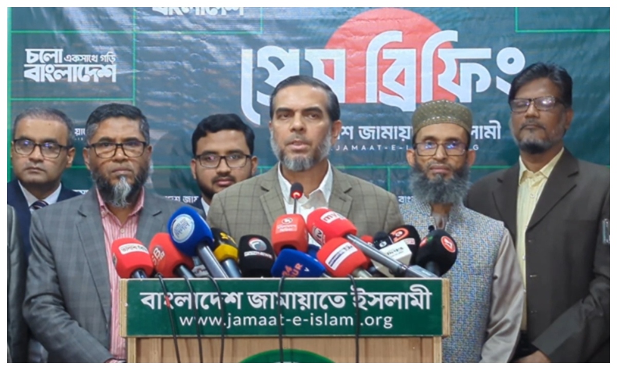 জামায়াতে ইসলামীর সহকারী সেক্রেটারি জেনারেল এবং প্রচার ও মিডিয়া বিভাগের প্রধান অ্যাডভোকেট এহসানুল মাহবুব জুবায়ের। ছবি- সংগৃহীত