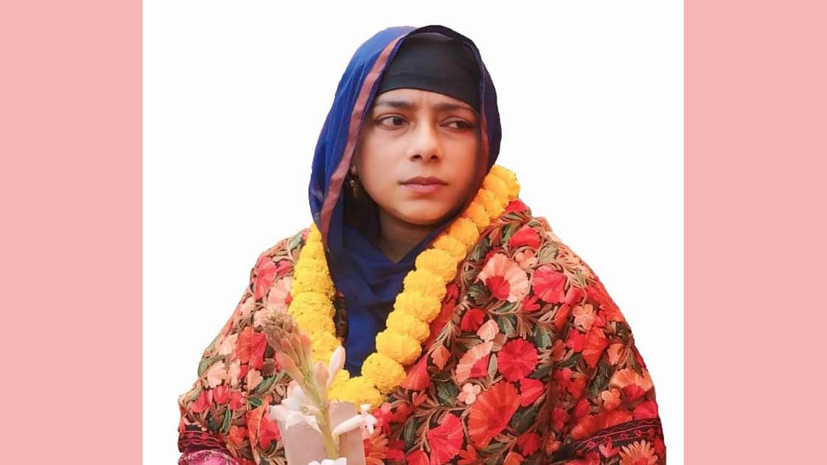 চৌগাছায় দিঘড়ী দাখিল মাদ্রাসার বরখাস্ত হওয়া সুপার শাহানাজ। ছবি- রূপালী বাংলাদেশ