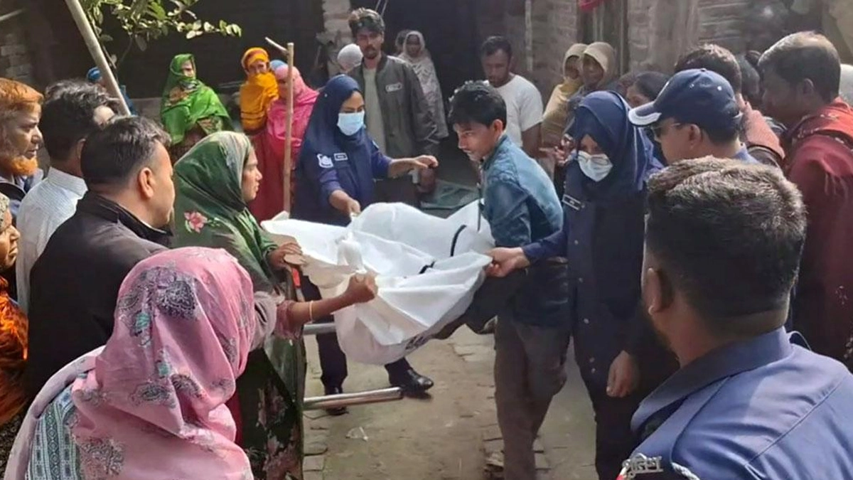 খবর পেয়ে পুলিশ মরদেহ উদ্ধার করে।          ছবি- সংগৃহীত