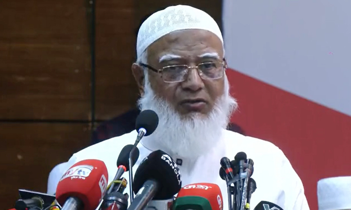 জামায়াতে ইসলামীর আমির ডা. শফিকুর রহমান। ছবি : সংগৃহীত