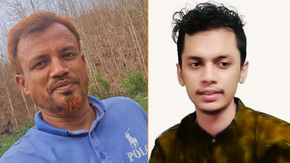 খুন হওয়া আবুল কালাম জহির (বামে) ও অভিযুক্ত ছোট কাউছার ওরফে পিচ্চি কাউছার। ছবি- রূপালী বাংলাদেশ
