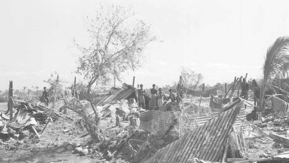 ১৯৭০ সালের এই দিনে প্রলয়ঙ্করী ঘূর্ণিঝড় ও জলোচ্ছ্বাসে ধ্বংস হয়েছিল বাংলাদেশের দক্ষিণ উপকূল।   ফাইল ছবি