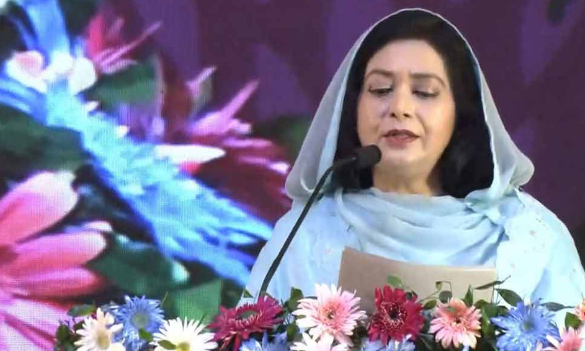 প্রধানমন্ত্রীর সহধর্মিণী ডা. জুবাইদা রহমান। ছবি : সংগৃহীত