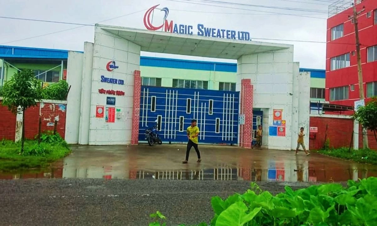 ম্যাজিক সোয়েটার লিমিটেড কারখানা। ছবি- রূপালী বাংলাদেশ