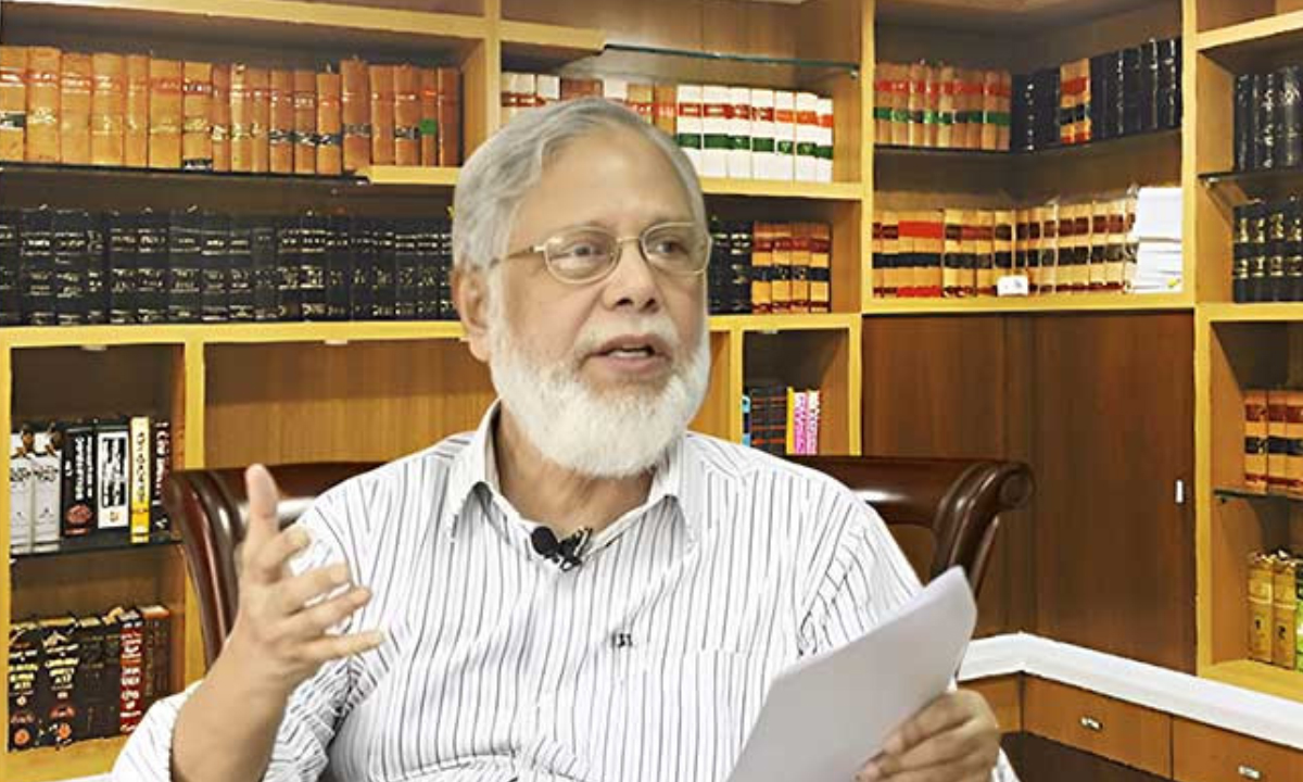 সাবেক প্রধান বিচারপতি এ বি এম খায়রুল হক। ছবি : সংগৃহীত