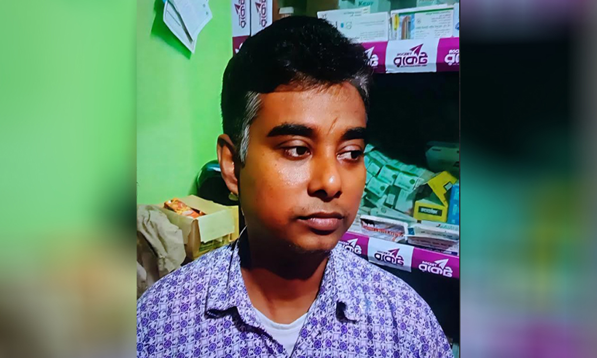 নিহত খোকন দাস। ছবি : সংগৃহীত