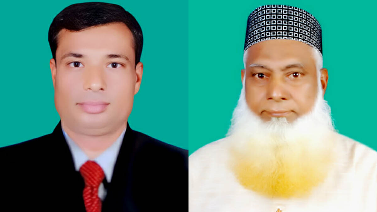 মো. আলাউদ্দিন সাবেরী ও মো. রফিকুল আলম রফিক। ছবি- রূপালী বাংলাদেশ