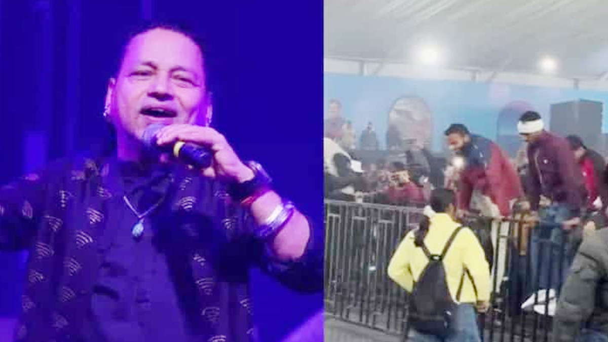 নিরাপত্তা হুমকিতে কৈলাস খেরের কনসার্ট মাঝপথে বন্ধ। ছবি : সংগৃহীত