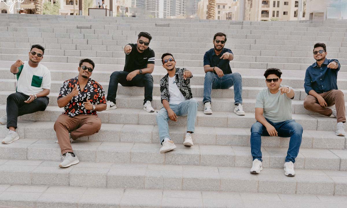 কুঁড়েঘরের সদস্যরা। ছবি- ব্যান্ডের সৌজন্যে