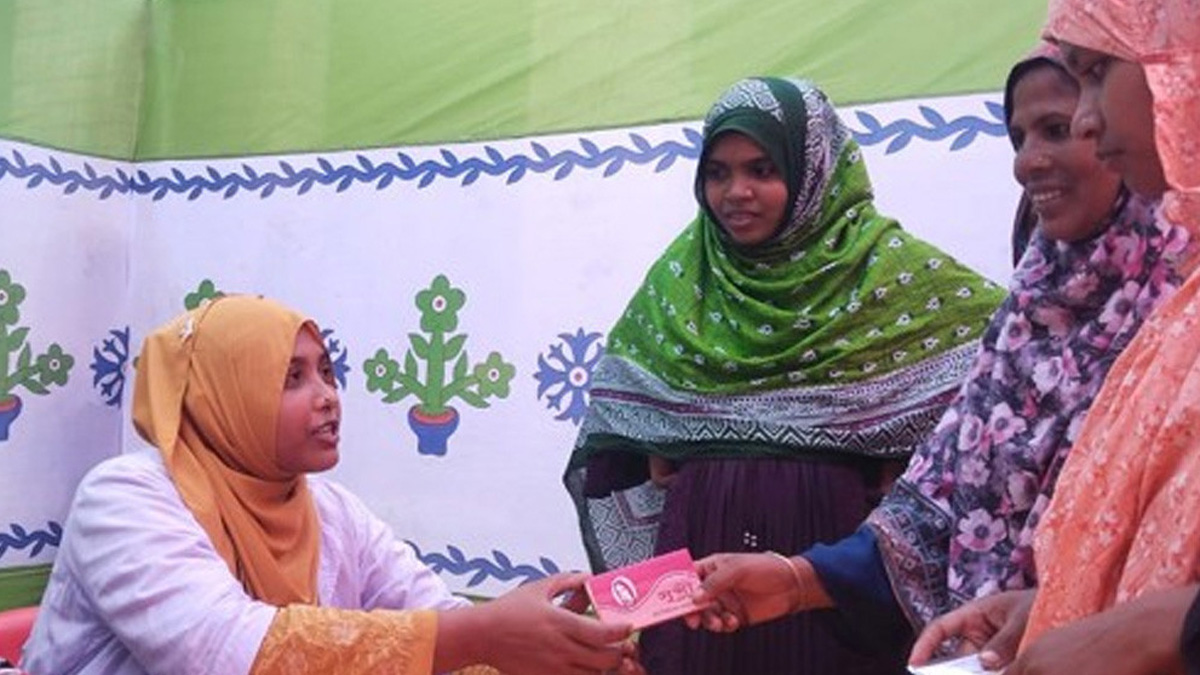 নারীর স্বাস্থ্য সচেতনতায় কুড়িগ্রামে বউ-শাশুড়ি মেলা।   ছবি- সংগৃহীত