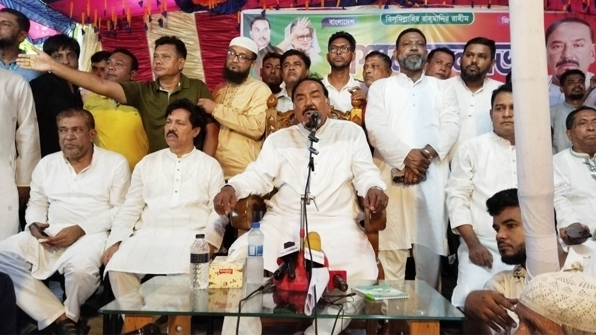 বিএনপির স্থায়ী কমিটির সদস্য মেজর (অব.) হাফিজ উদ্দিন আহমেদ। ছবি- রূপালী বাংলাদেশ