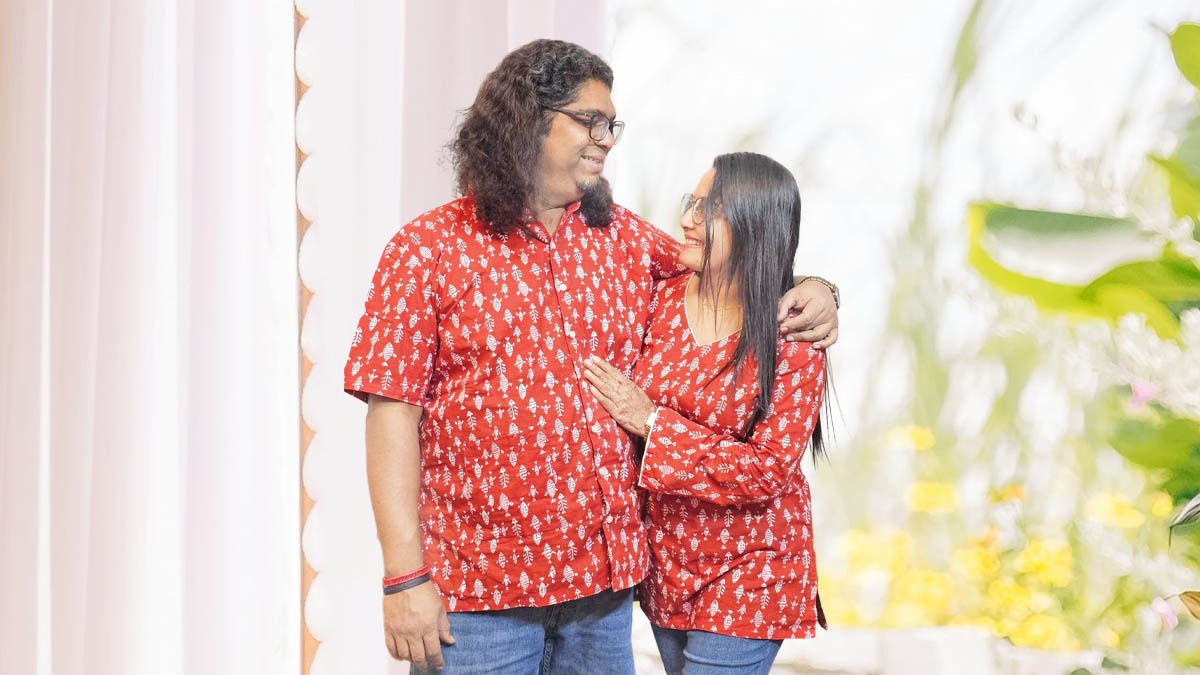 লিংকন ও তার স্ত্রী। ছবি- সংগৃহীত