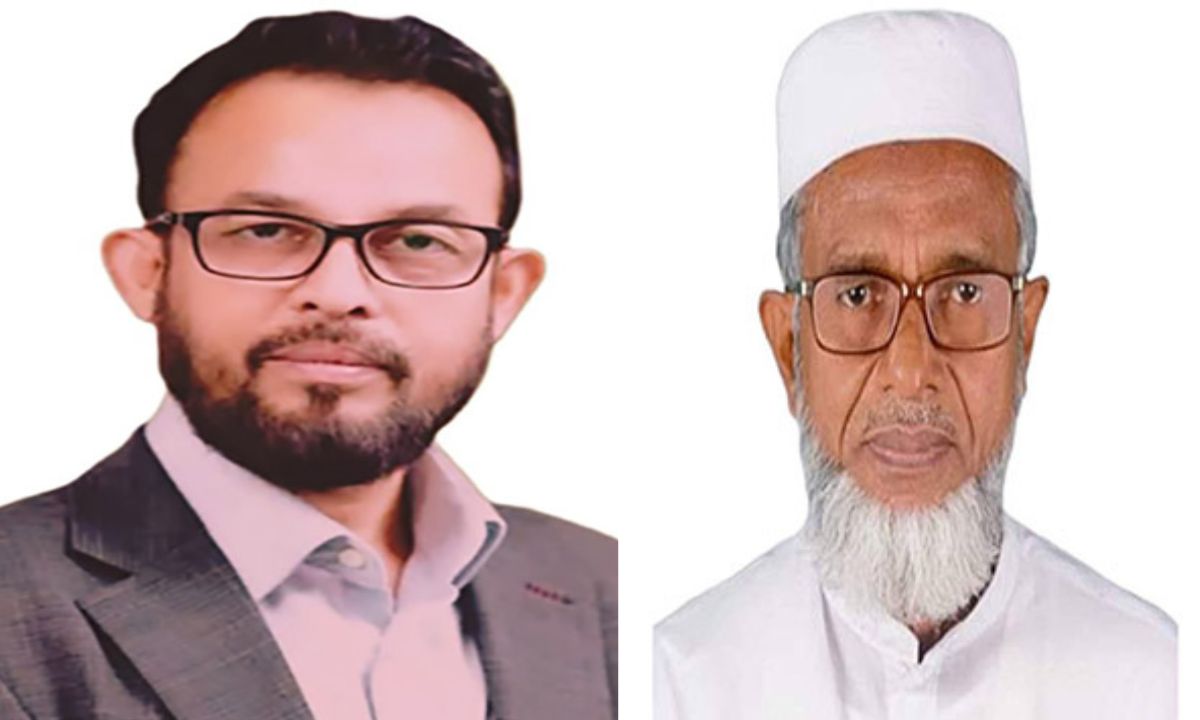 নুরুজ্জামান লিটন ও মাওলানা আজীজুর রহমান। ছবি : রূপালী বাংলাদেশ
