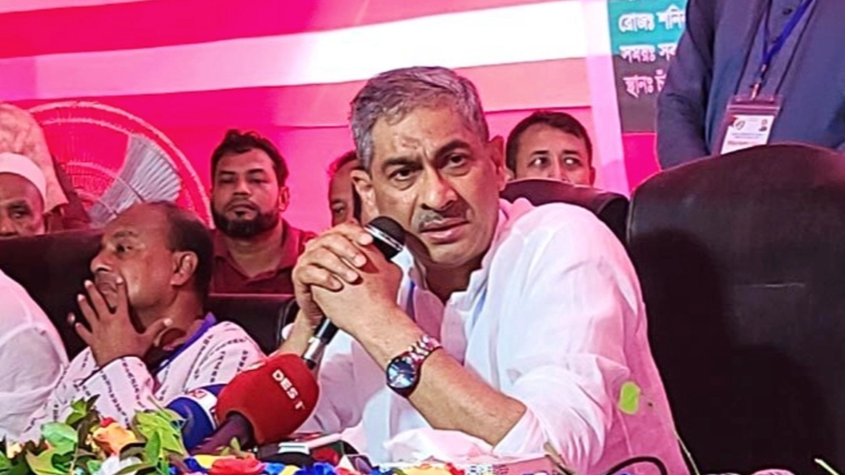 লাহারকান্দি ইউনিয়ন বিএনপির প্রতিনিধি নির্বাচনী সভায় এসব কথা বলেন শহীদ উদ্দিন চৌধুরী এ্যানি।         ছবি- রূপালী বাংলাদেশ