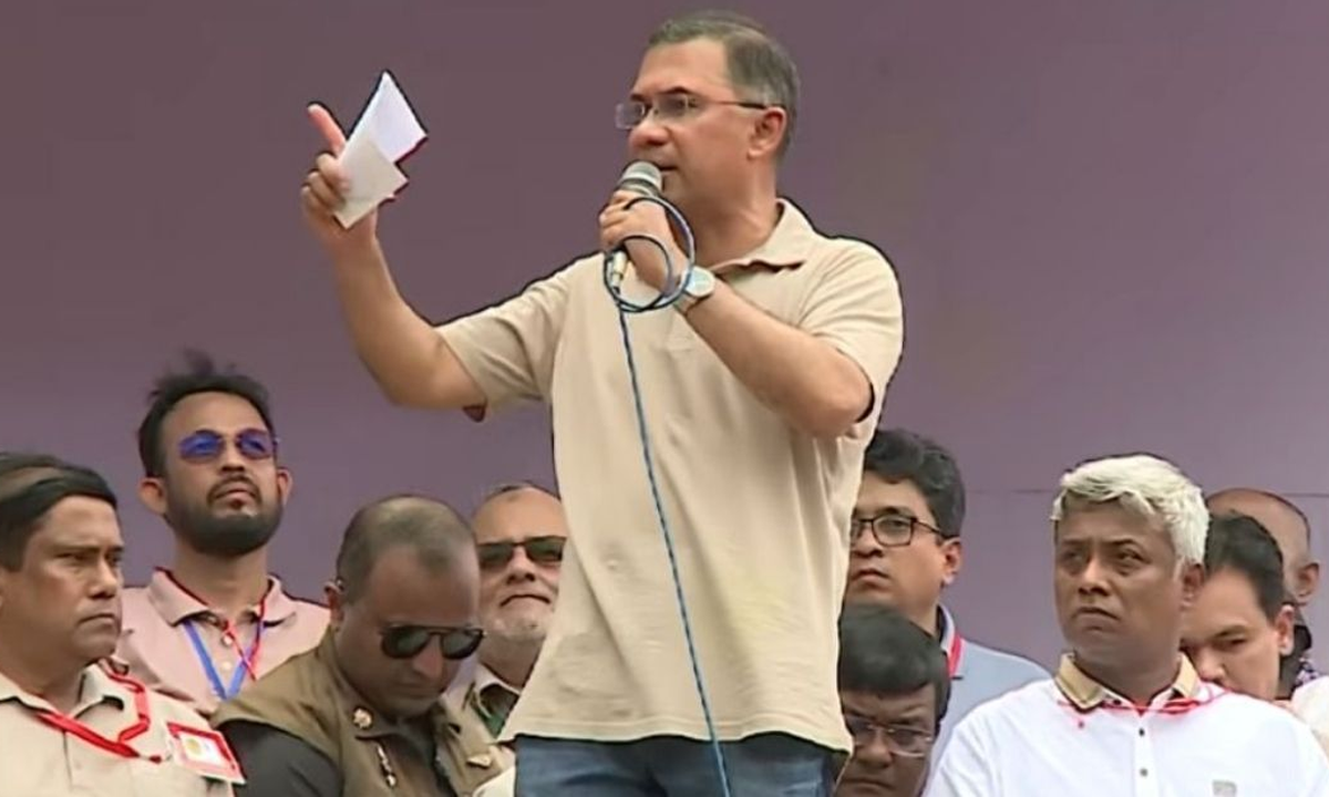 প্রধানমন্ত্রী তারেক রহমান। ছবি : সংগৃহীত