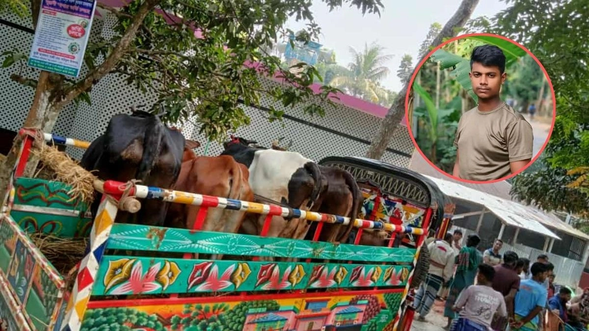 দুর্ঘটনা কবলিত নাটি গাড়ি। ছবি- রূপালী বাংলাদেশ