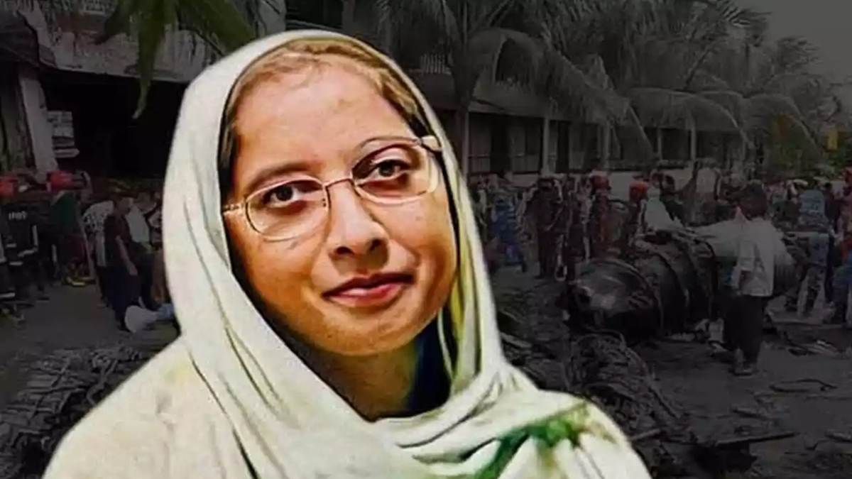 মাইলস্টোন স্কুল অ্যান্ড কলেজের শিক্ষক প্রয়াত মেহেরিন (মাহরীন) চৌধুরী । ছবি : সংগৃহীত