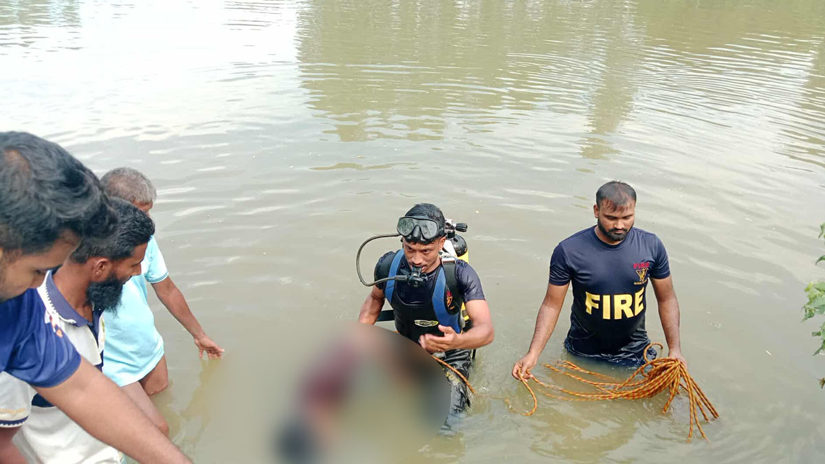 নিখোঁজ সিদ্দিকুর রহমানের লাশ উদ্ধার। ছবি- রূপালী বাংলাদেশ