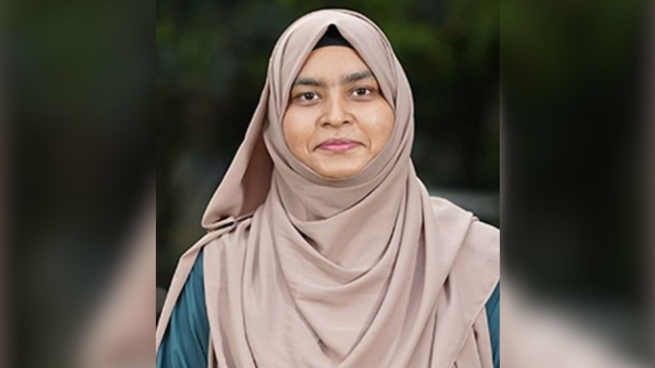 আয়েশা সিদ্দীকা মেঘলা। ছবি- সংগৃহীত