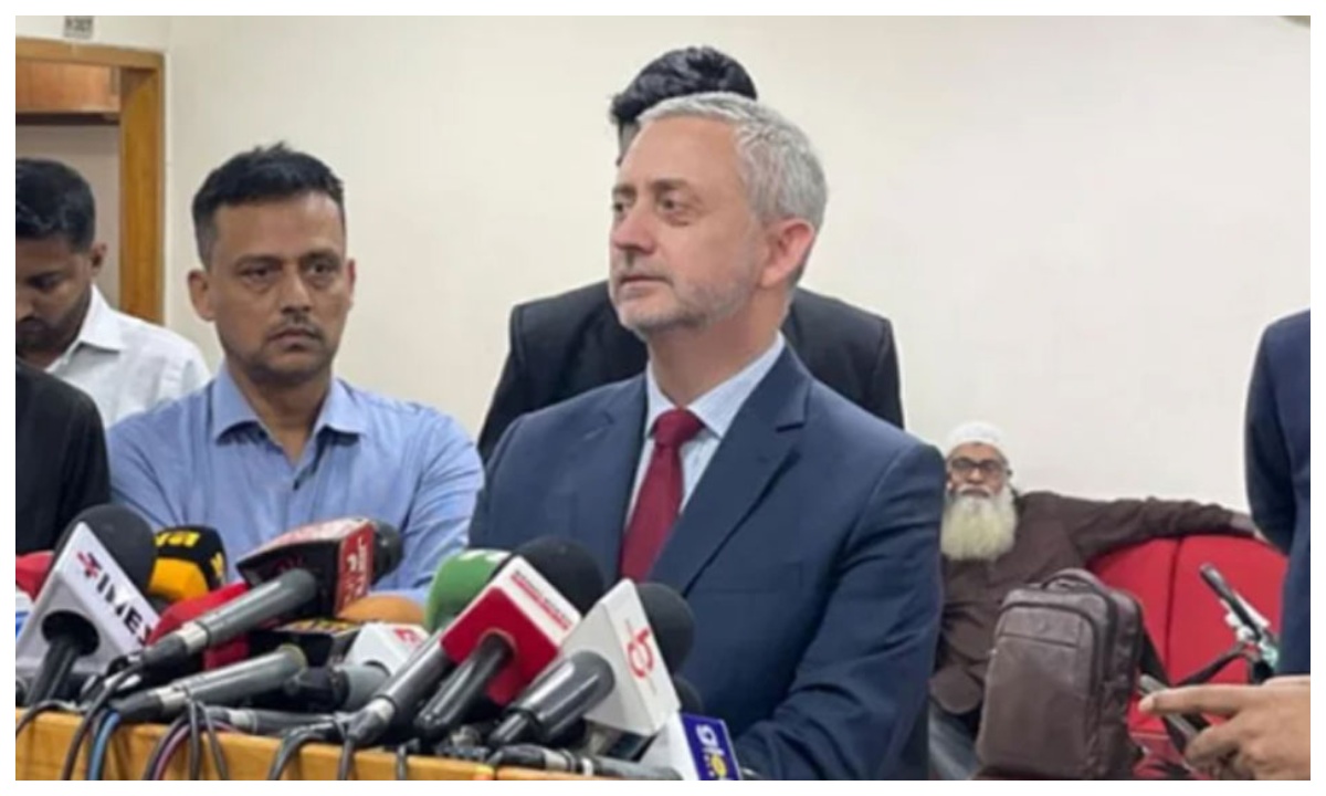 ইউরোপীয় ইউনিয়ন (ইইউ)-এর রাষ্ট্রদূত মাইকেল মিলার। ছবি- সংগৃহীত