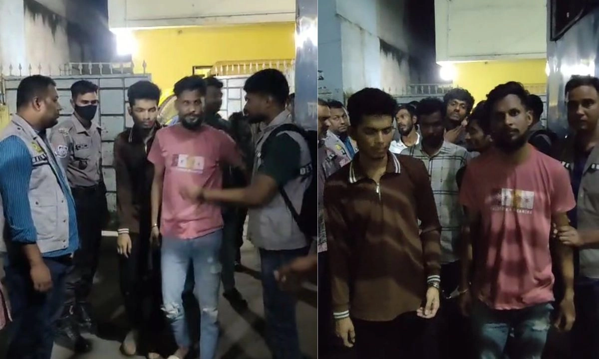 মিল্লাত ক্যাম্পে অভিযানে ২২ জন আটক। ছবি : সংগৃহীত